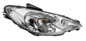 FAR+SİNYAL SOL ŞEFFAF P206 03-10 (ELEKTRİKLİ)(H7+H7) AYFAR 303331