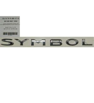 RENAULT CLIO SYMBOL ARKA BAGAJ MONOGRAM YAZI SYMBOL KAYA KR477